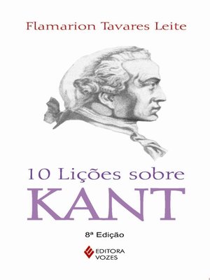 cover image of 10 lições sobre Kant